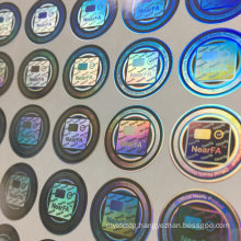 Label Printing Company Laser Anti-Counterfeiting Label Security Hologram Sticker